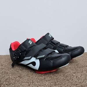 Peloton Cycling Shoes Bike & Bike+ w/ Delta Compatible Bike Cleats Sz 44 Black